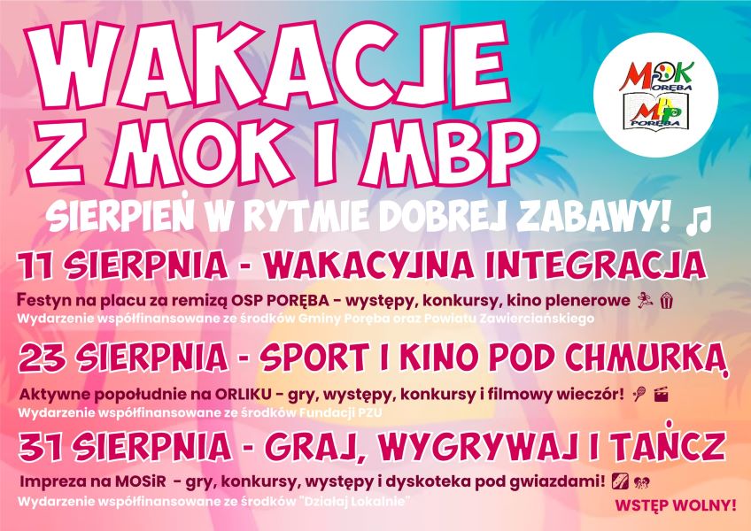 imprezy sierpień