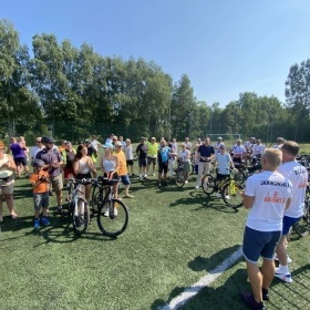 Ponad 80 uczestników Rodzinnego Rajdu Rowerowego w Porębie (8)