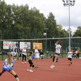 Międzypokoleniowa Powiatowa Olimpiada Sportowa w Porębie (2)